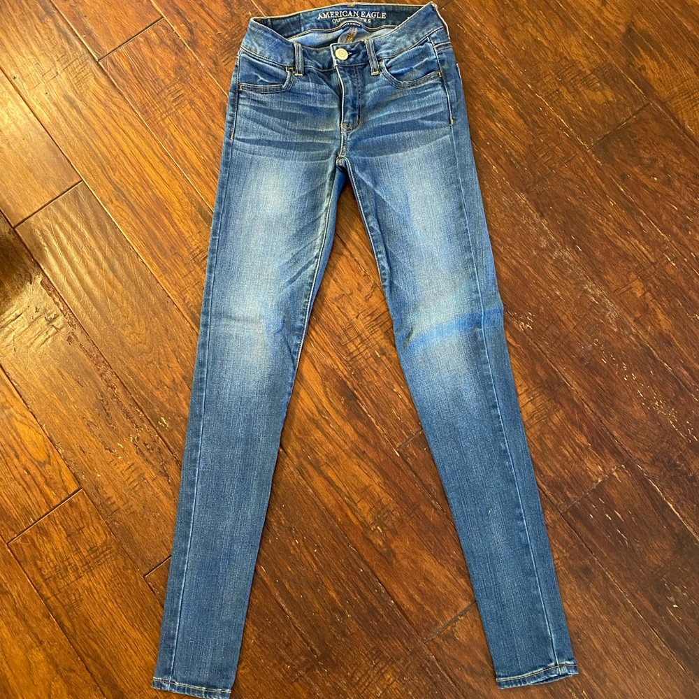 American Eagle AE AEO denim jeggings 0 Long